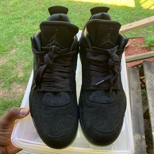 Kaws Jordan 4 Black